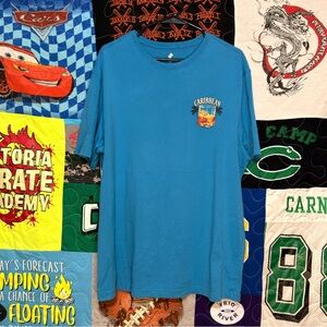 100% Cotton Caribbean “On the Rocks” Graphic Tee (XL)